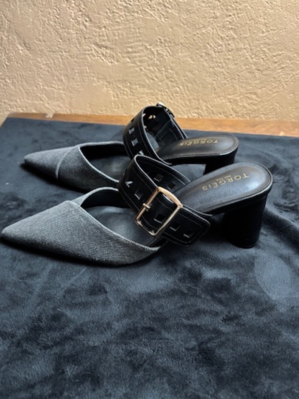 Torgeis Verona New York Hell Mule- Gorgeous shoes- SZ 9